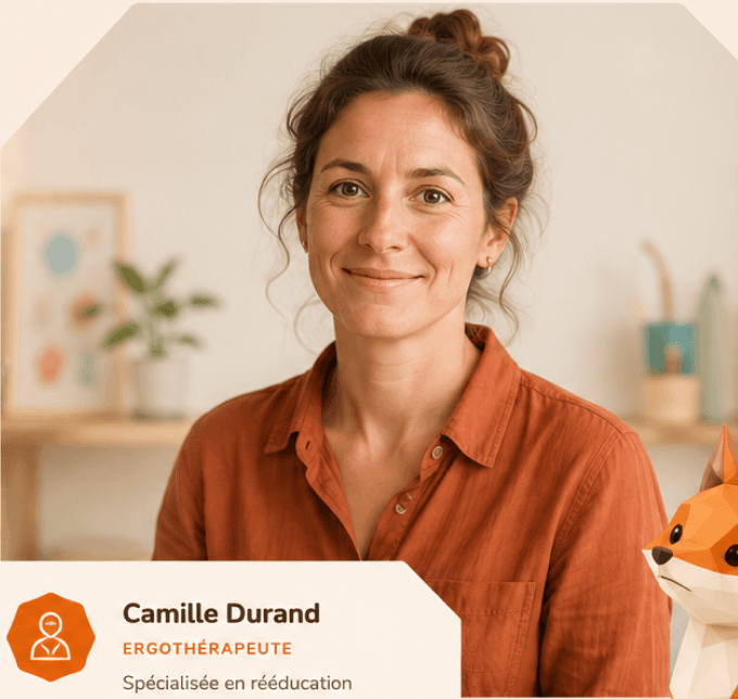 Camille Durand, ergothérapeute